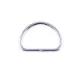 40mm x 30mm x 4.8mm D Ring - Stainless Steel