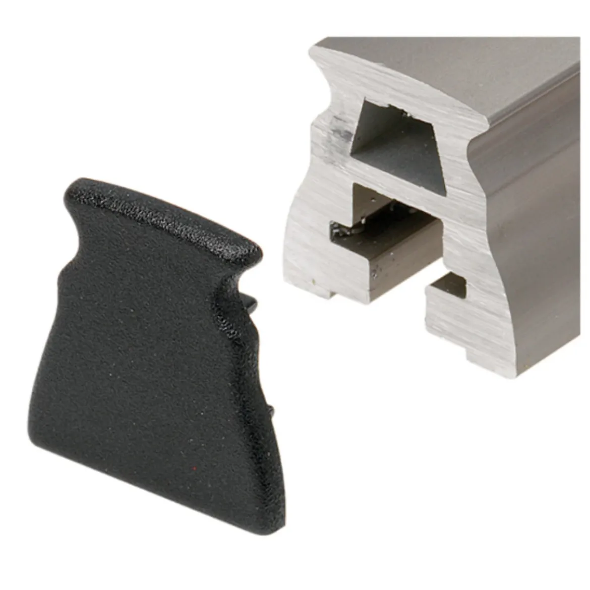 20mm Beam Track End Cap pair