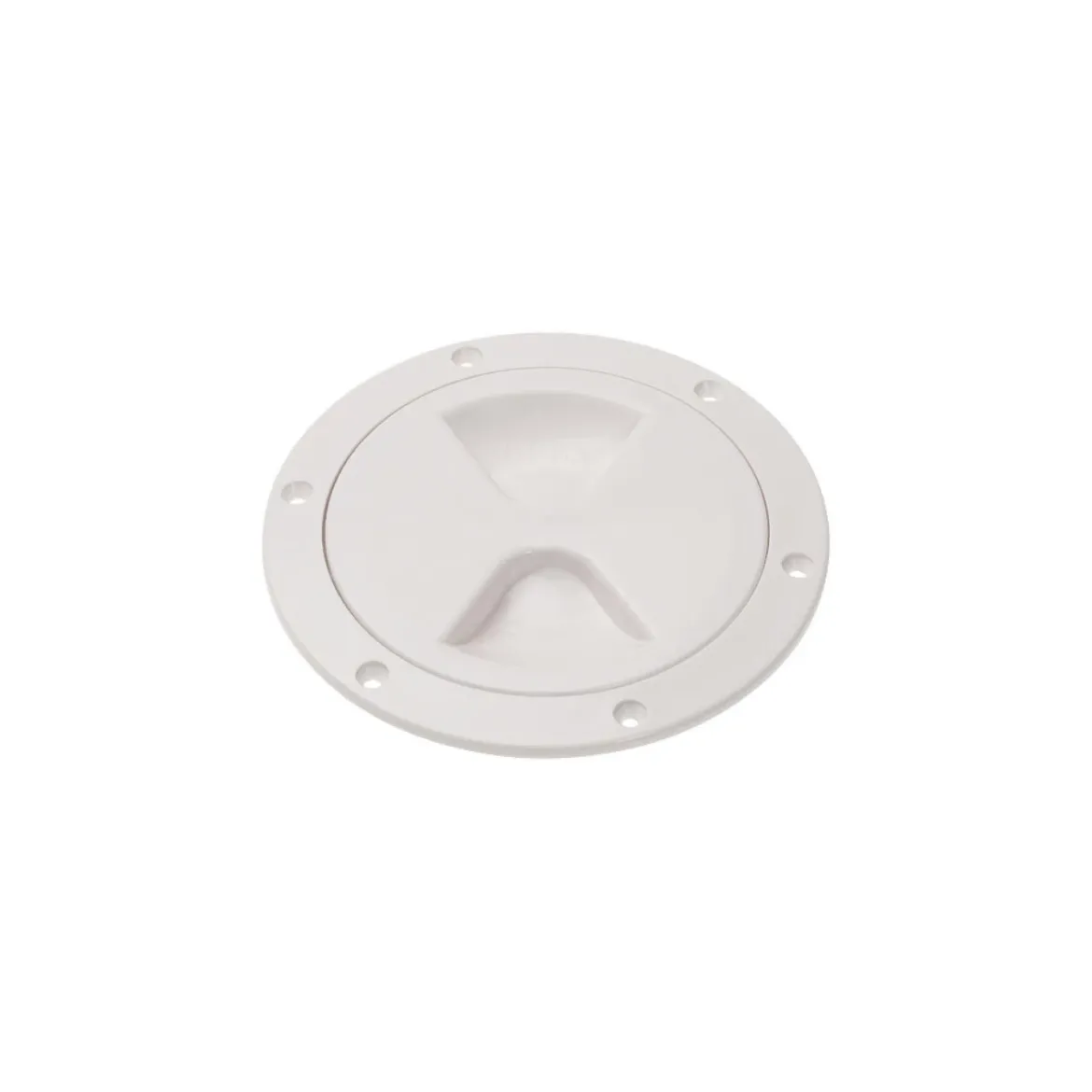 5 inch Screw Inspection Cover White