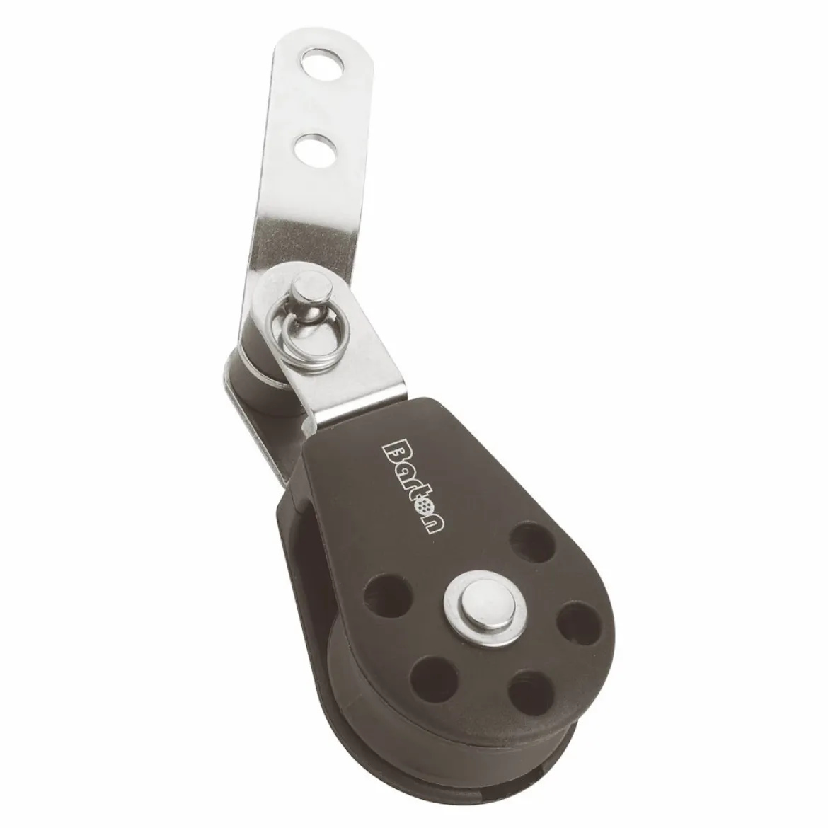 35mm Plain Bearing Pulley Block Single with Tang