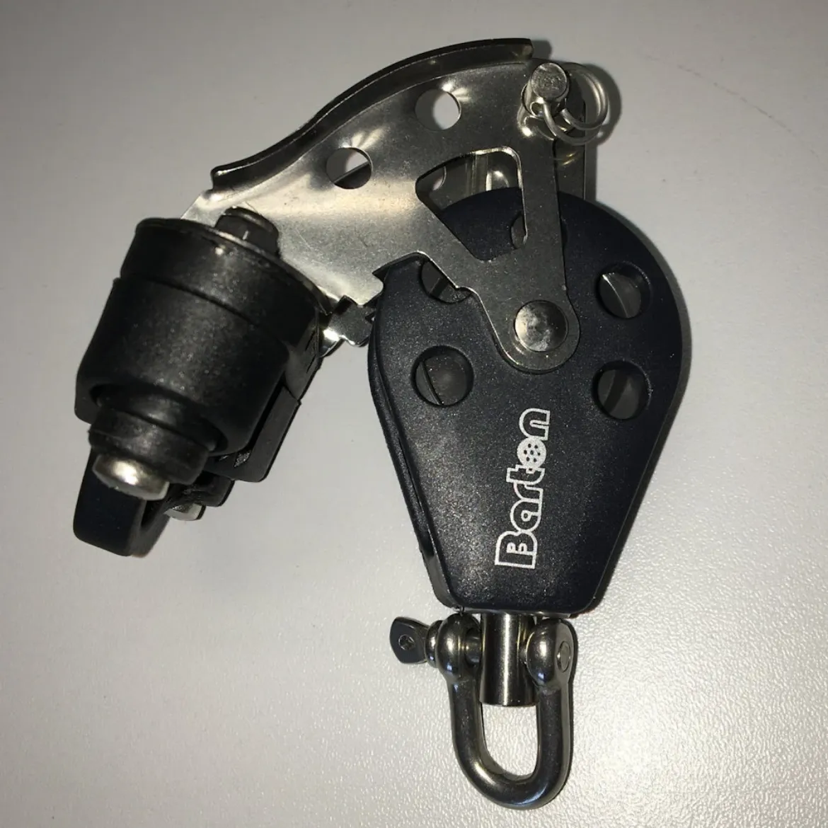 35mm Ball Bearing Sheave Single Swivel Becket and Cam