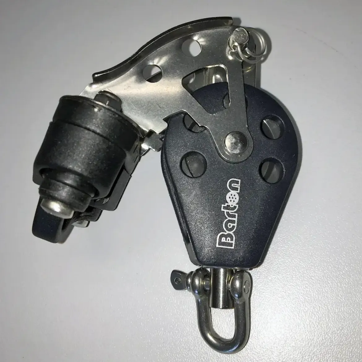 35mm Ball Bearing Sheave Single Swivel Becket and Cam