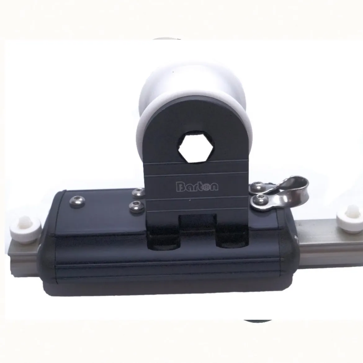 20mm Genoa Car with Integral Control Line Sheaves, Black, Ball Bearing