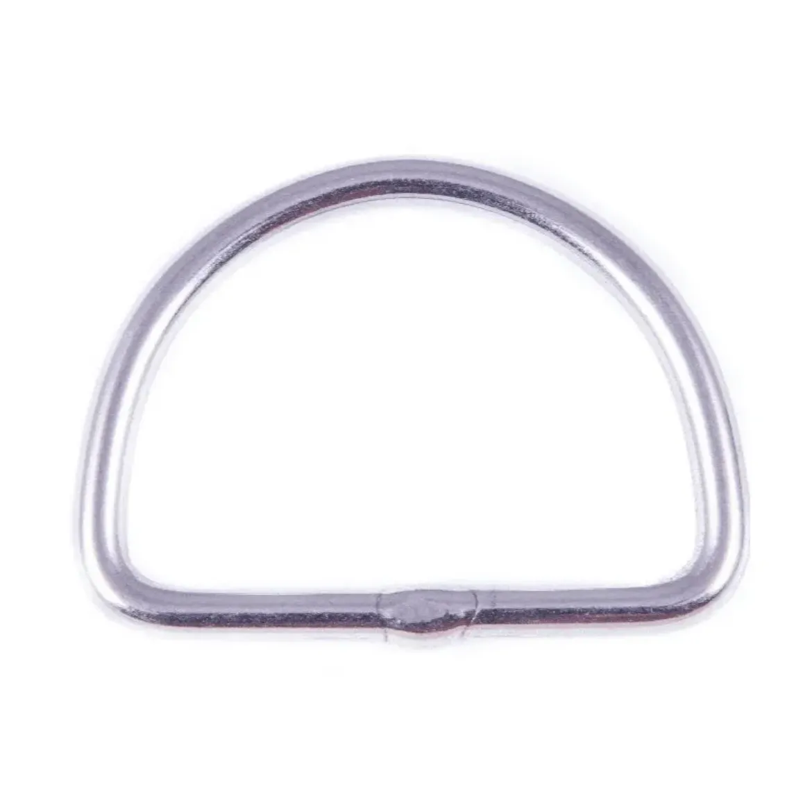 D Ring 35mm x 28mm x 5mm - Matt Finish Stainless Steel