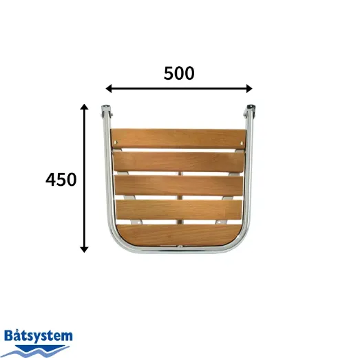 Bathing Platform Powerboat Straight 50×45 cm