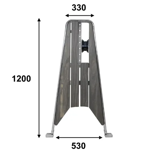 Edge Bowsprit 1200  32-39 ft PB11 Single roller (Delta, Rocna Original)