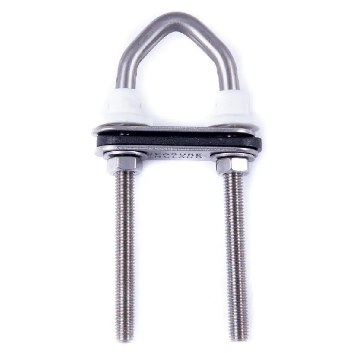 M4 V-Bolt Stainless Steel with Plate 25mm thread length