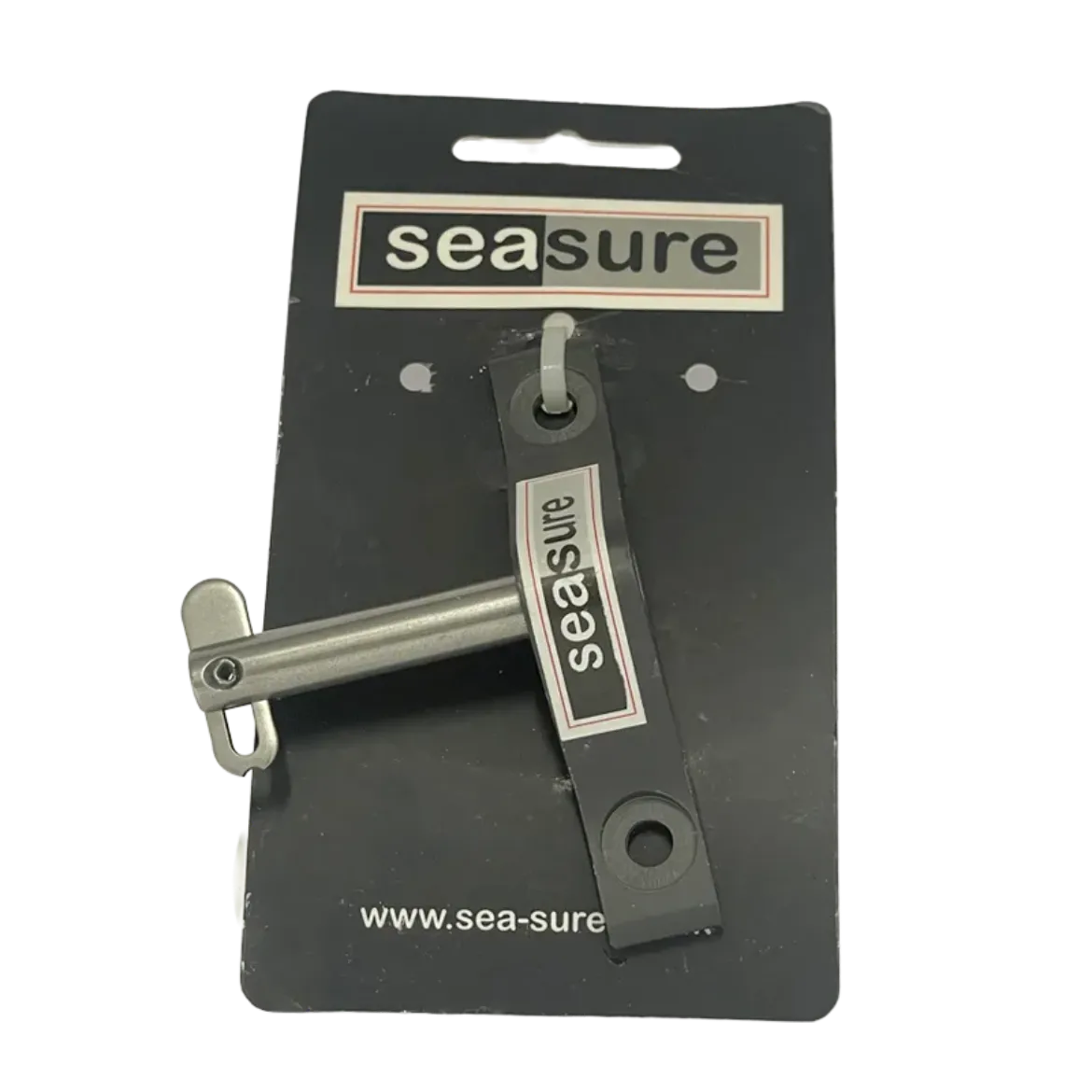 8mm Lightweight Transom Pintle 13mm with 2 Hole fixings with Drop Nose